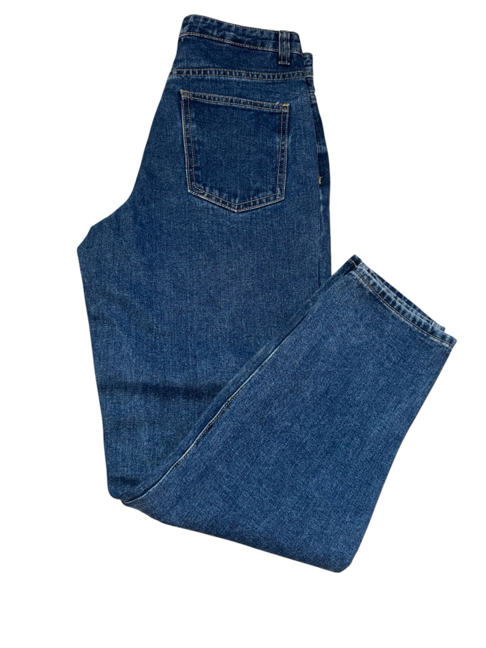 PrettyLittleThing Classic Blue Straight Jeans